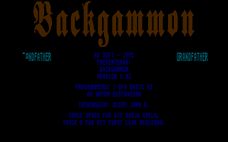 Backgammon — screenshot 1